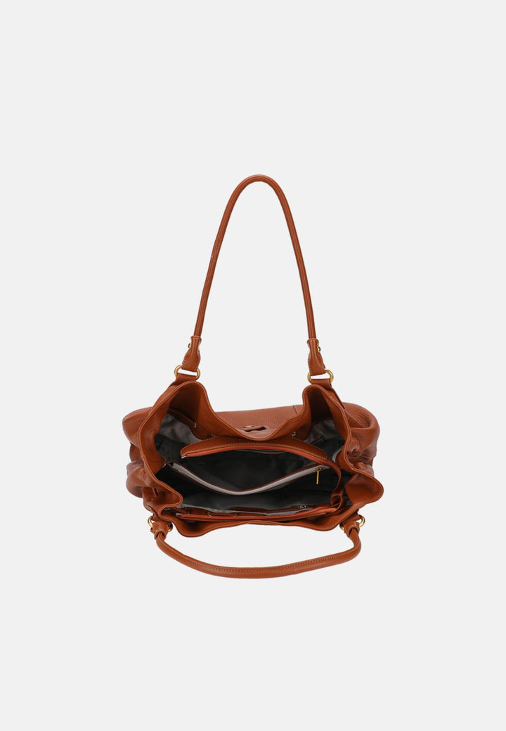 Arthur & Aston Sac Bandoulière Femme Cognac