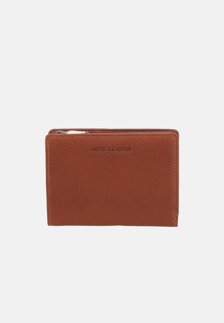 Arthur & Aston Porte Cartes Mixte, Homme, Femme Cognac