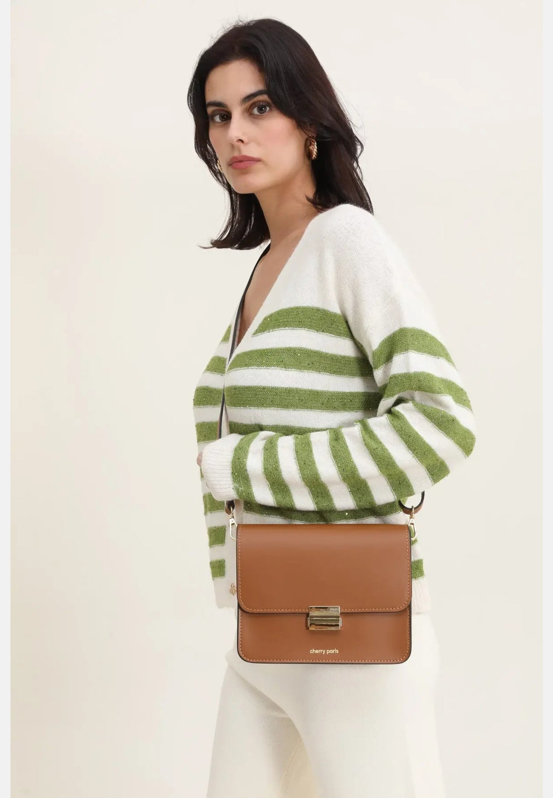 Cherry Paris Besaces 4074 Miléna Camel