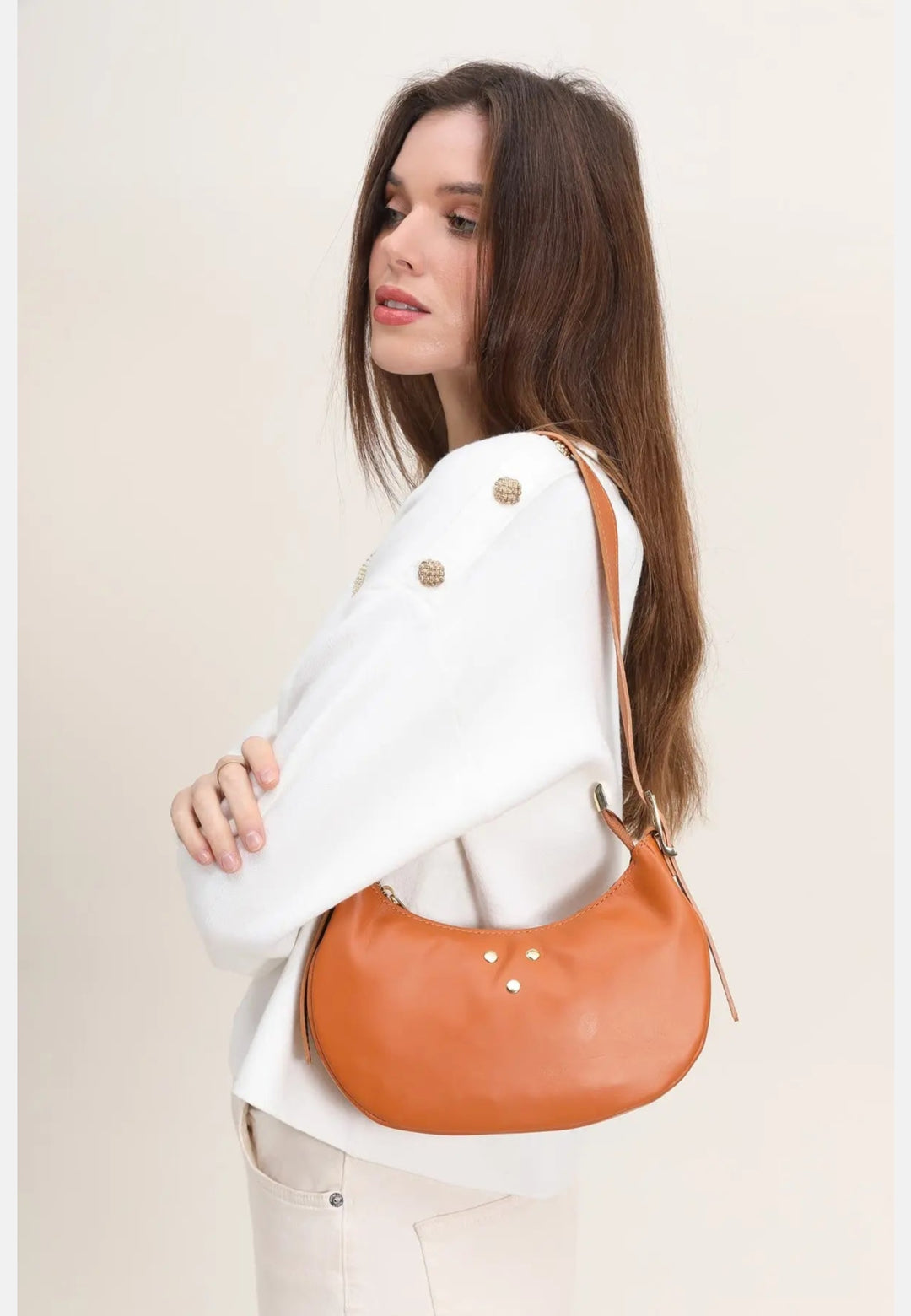 Cherry Paris håndtasker 4124 Laurine Camel