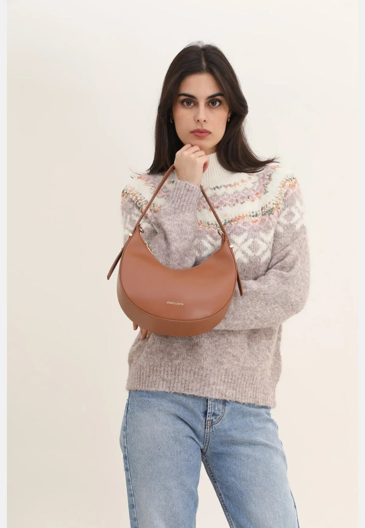 Borse a mano Cherry Paris 4094 Orlane Camel