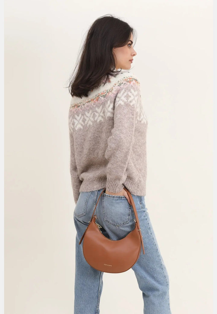 Borse a mano Cherry Paris 4094 Orlane Camel