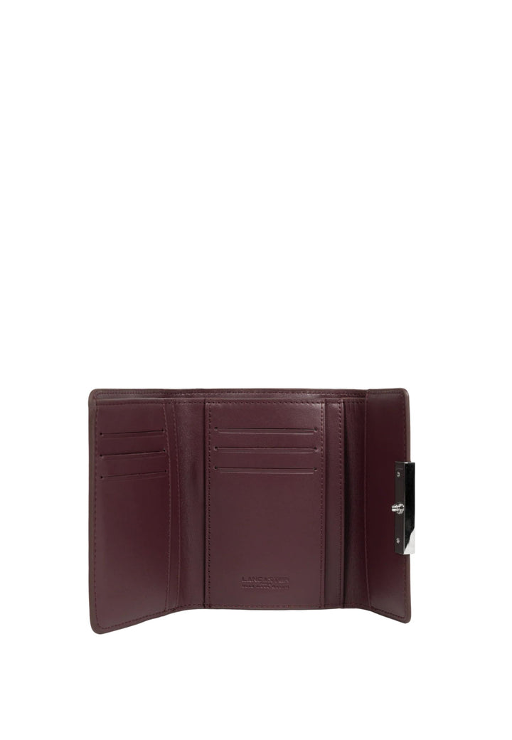 Lancaster Portafoglio con patta e chiusura Paris Ily Bordeaux