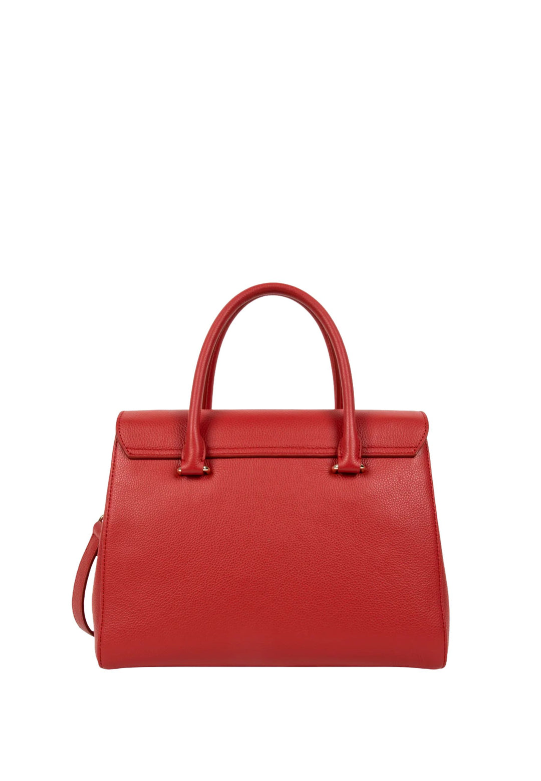Lancaster Milano Cosmos Red Leather Flap Bag