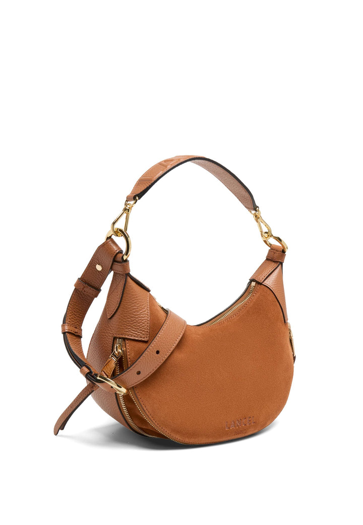 Lancel Origami Bolso Hobo S Cuero Camel