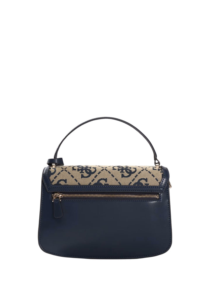 Guess Taske med klap Audrey Monogramme Navy Logo