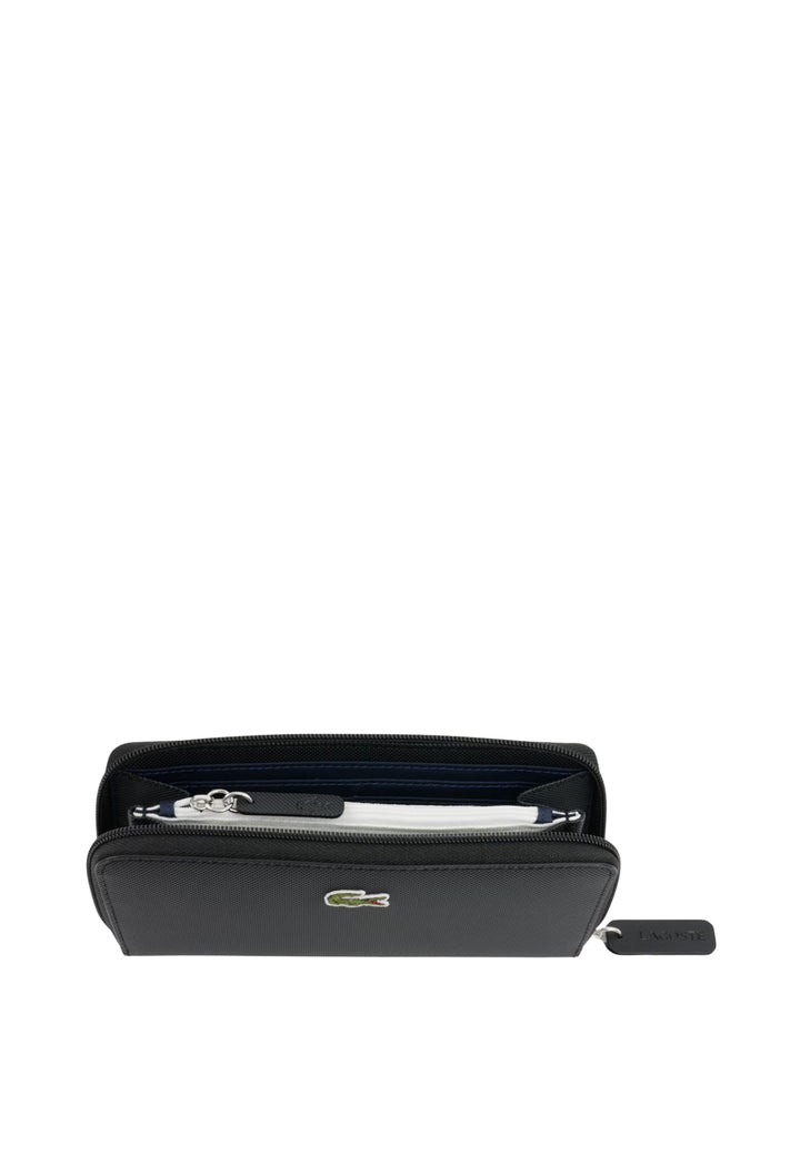 Stor Lacoste lynlås tegnebog L.12.12 Concept NF2900PK Sort