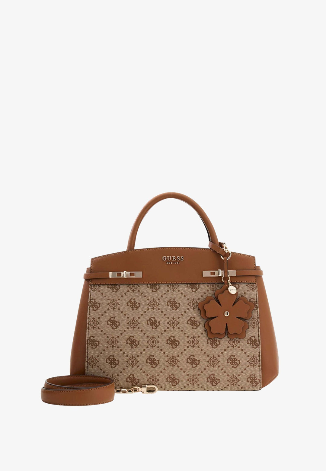 Guess torba za čez ramo Melinda Logo Tri Com Latte Logo