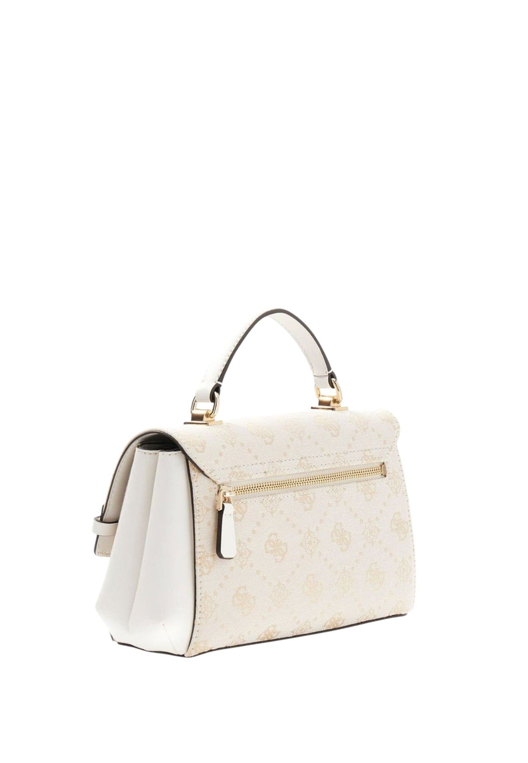 Guess Borsa a tracolla Melinda Logo Tri Com Off White Logo