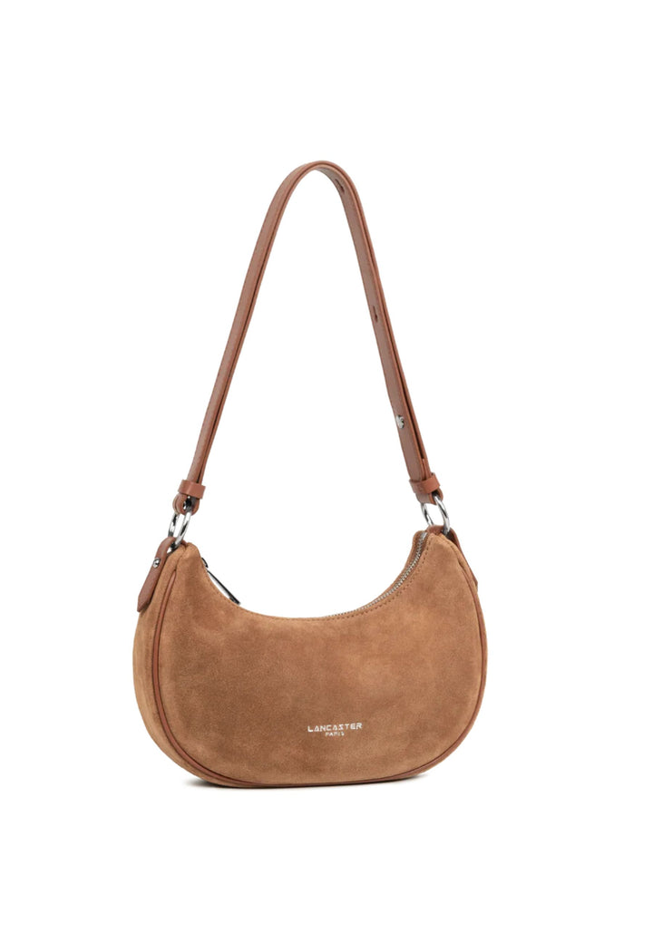 Lancaster Crossbody Bag Zippered S Suede Camel