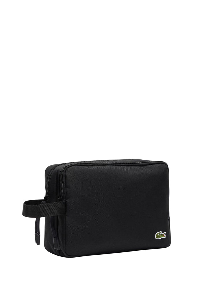 Lacoste Kulturbeutel Neocroc für Herren Schwarz