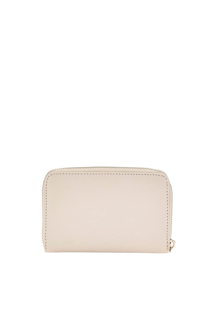 Guess Portafoglio Laurel Small Zip Bianco