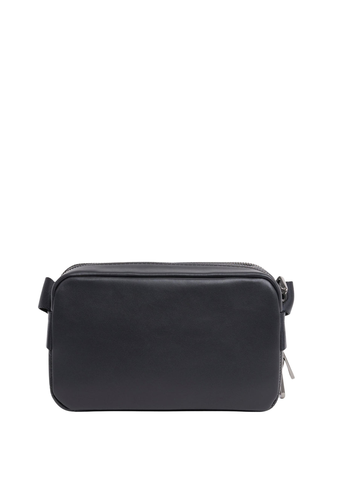 Lacoste Sacoche monogramme en cuir Noir