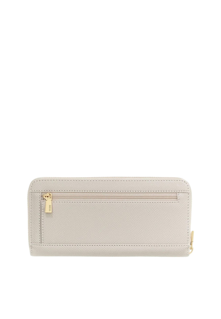 Guess Portefeuille Laurel Medium Zip Ivory