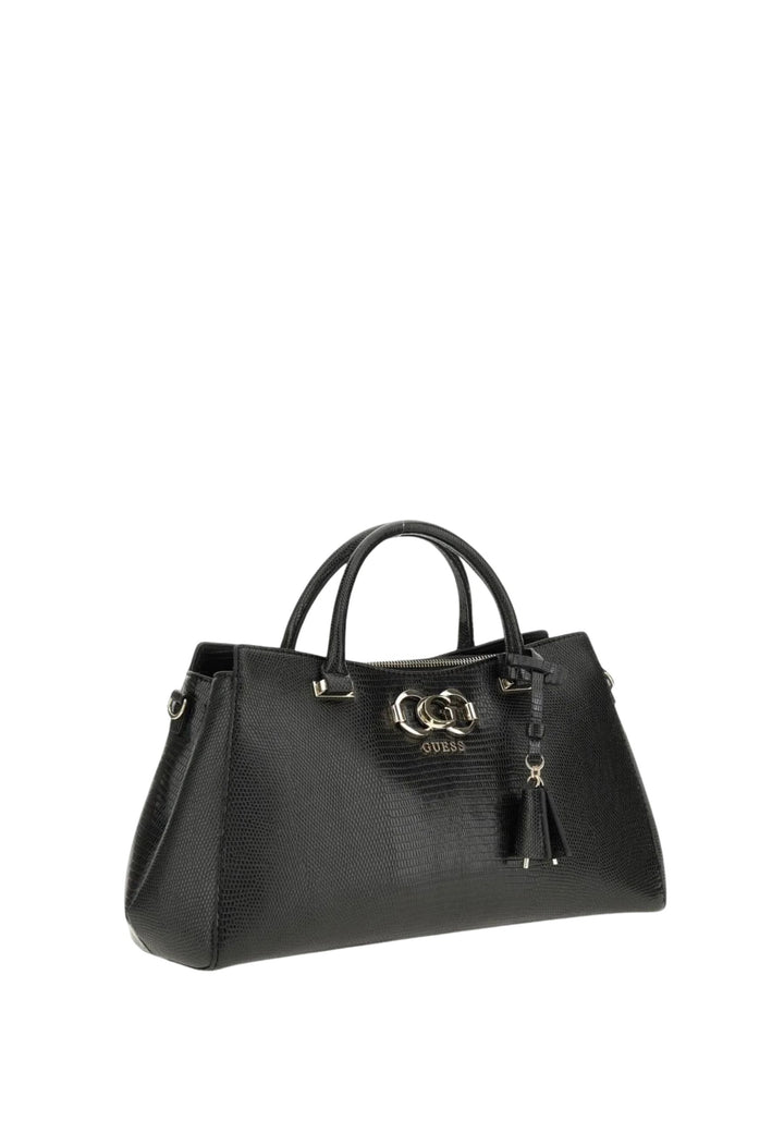 Guess Torba na ramię Anadela 3 Comp Satch Black