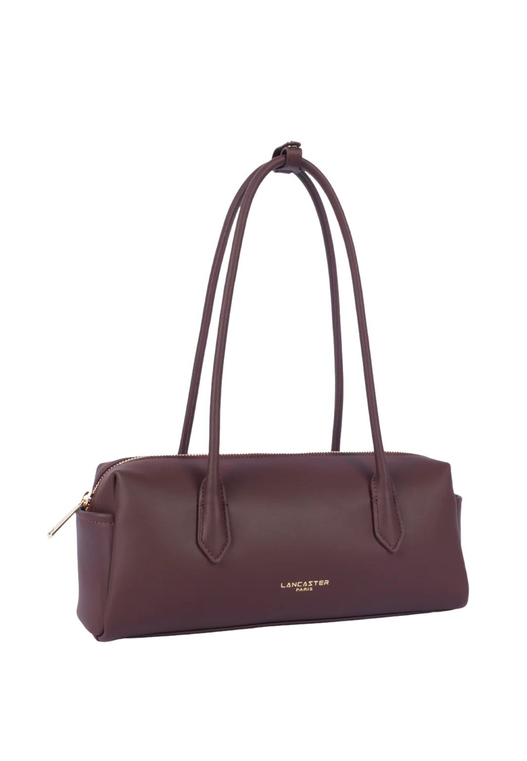 Lancaster Mala trotteur com fecho Donna Cube Bordeaux Escuro