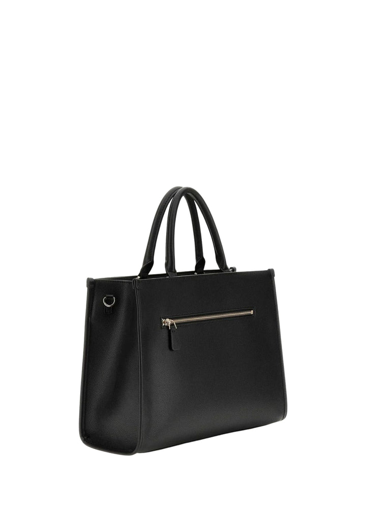 Borsa a tracolla Guess Anadela 3 Comp Satch Nero