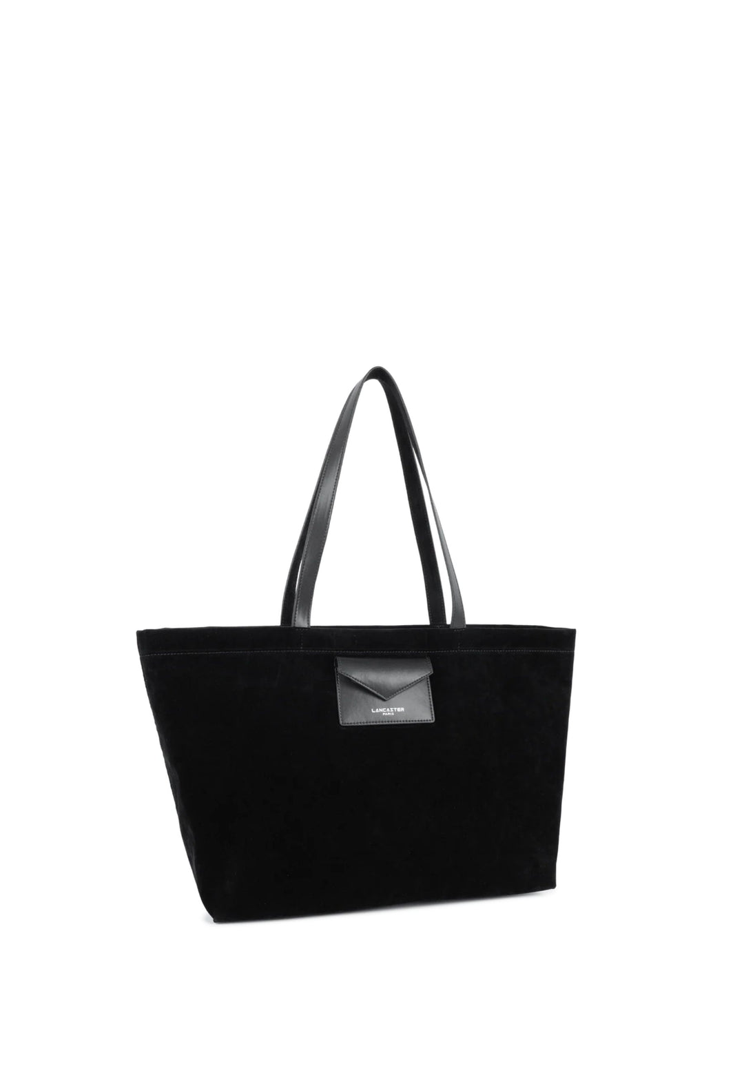 Lancaster Borsa Shopper spalla Con zip L Suédine KBA Nero