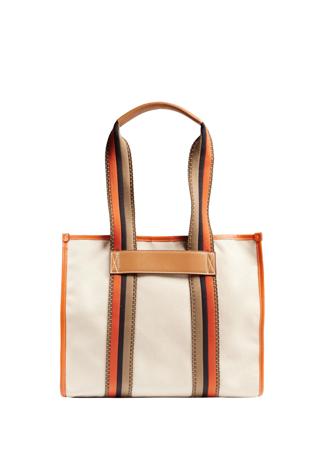 Mala Tote Lancel Roland Garros Natural/Terra Batida Mulher