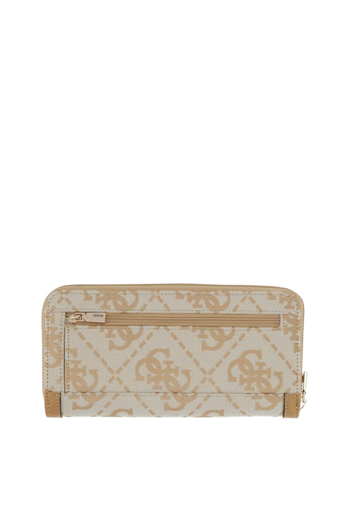 Guess Rejse tegnebog / Tegnebog Audrey Grand Monogramme Beige