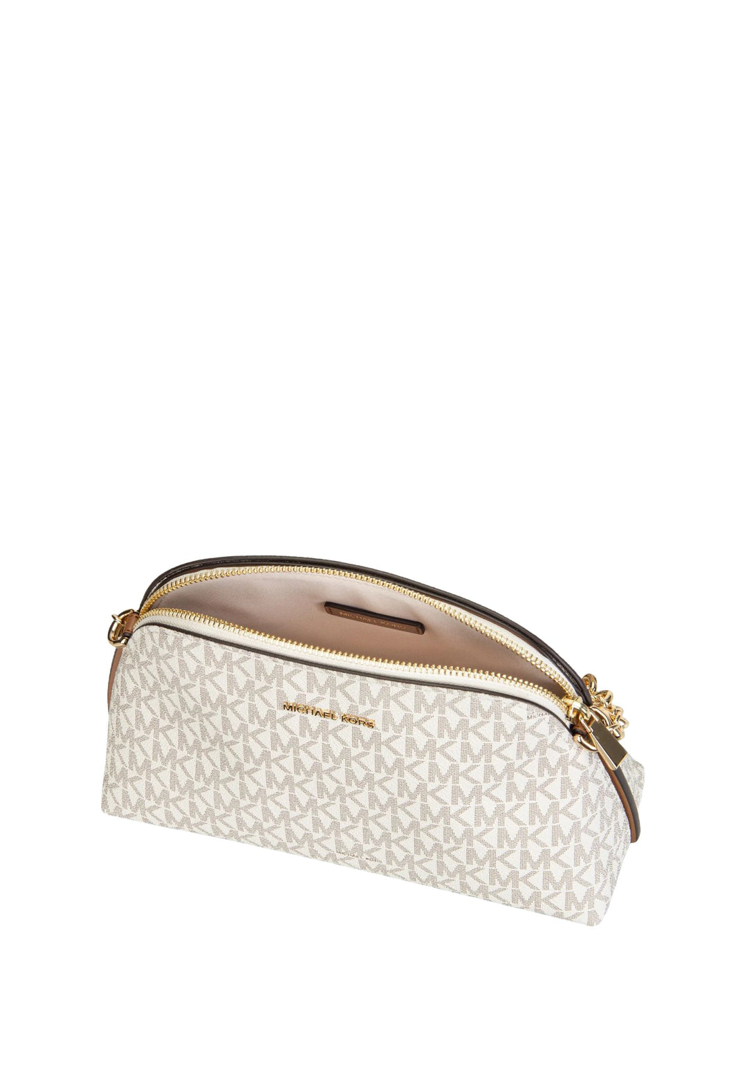 Michael Kors Sac Bandoulière Freddie Petit Dôme Beige