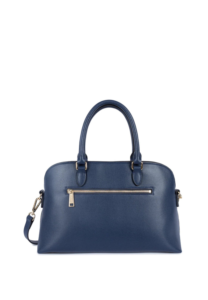 Lancaster Bolsa meia lua com fecho Sierra Jia 538-007 Azul Escuro