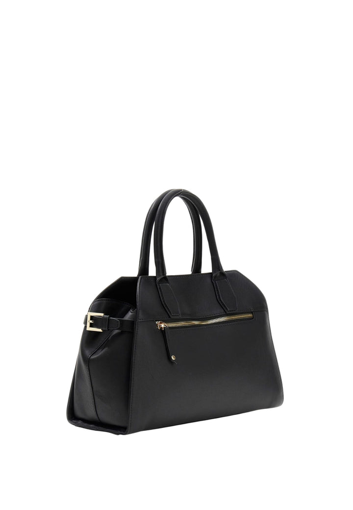 Guess Yulia Small Satchel skuldertaske sort