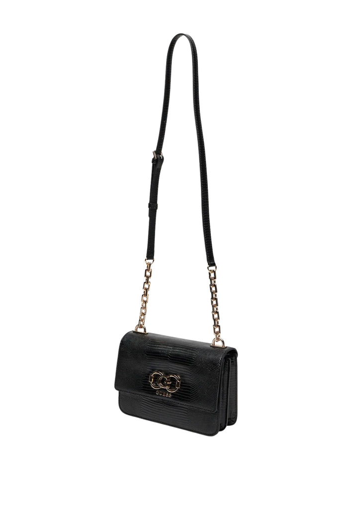 Guess Kabelka přes rameno Anadela 3 Comp Satch Black