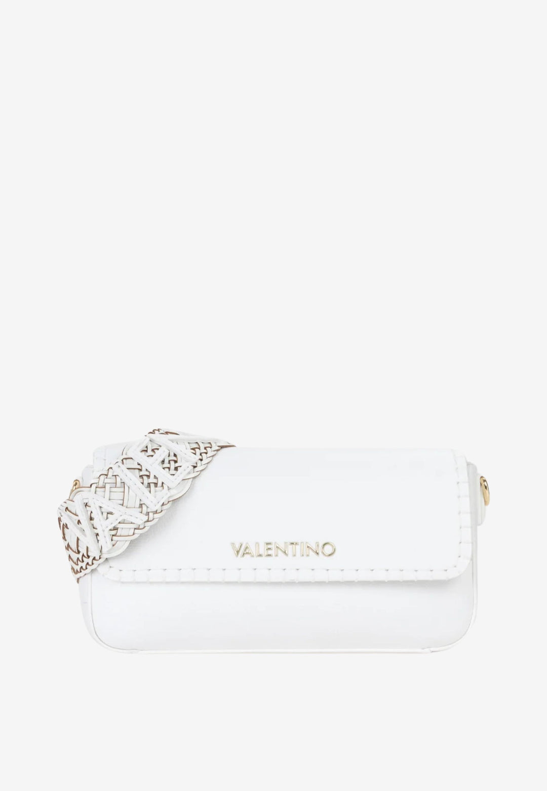 Valentino Ramenní taška Aleksandra VBS9W909 Off White