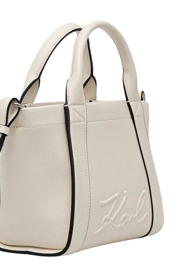 Karl Lagerfeld Sac Cabas K/VILLE Blanc
