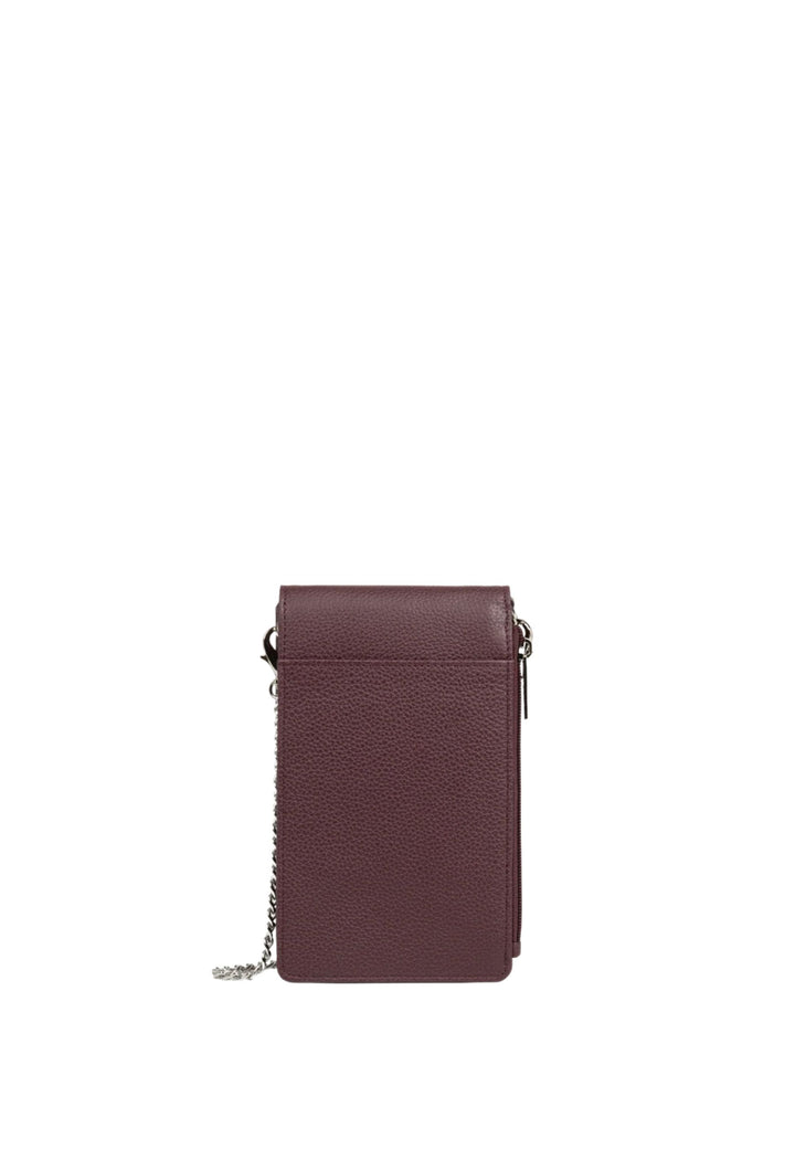 Lancaster Smartphone pouch with Flap and Snap Button Foulonné PM Bordeaux