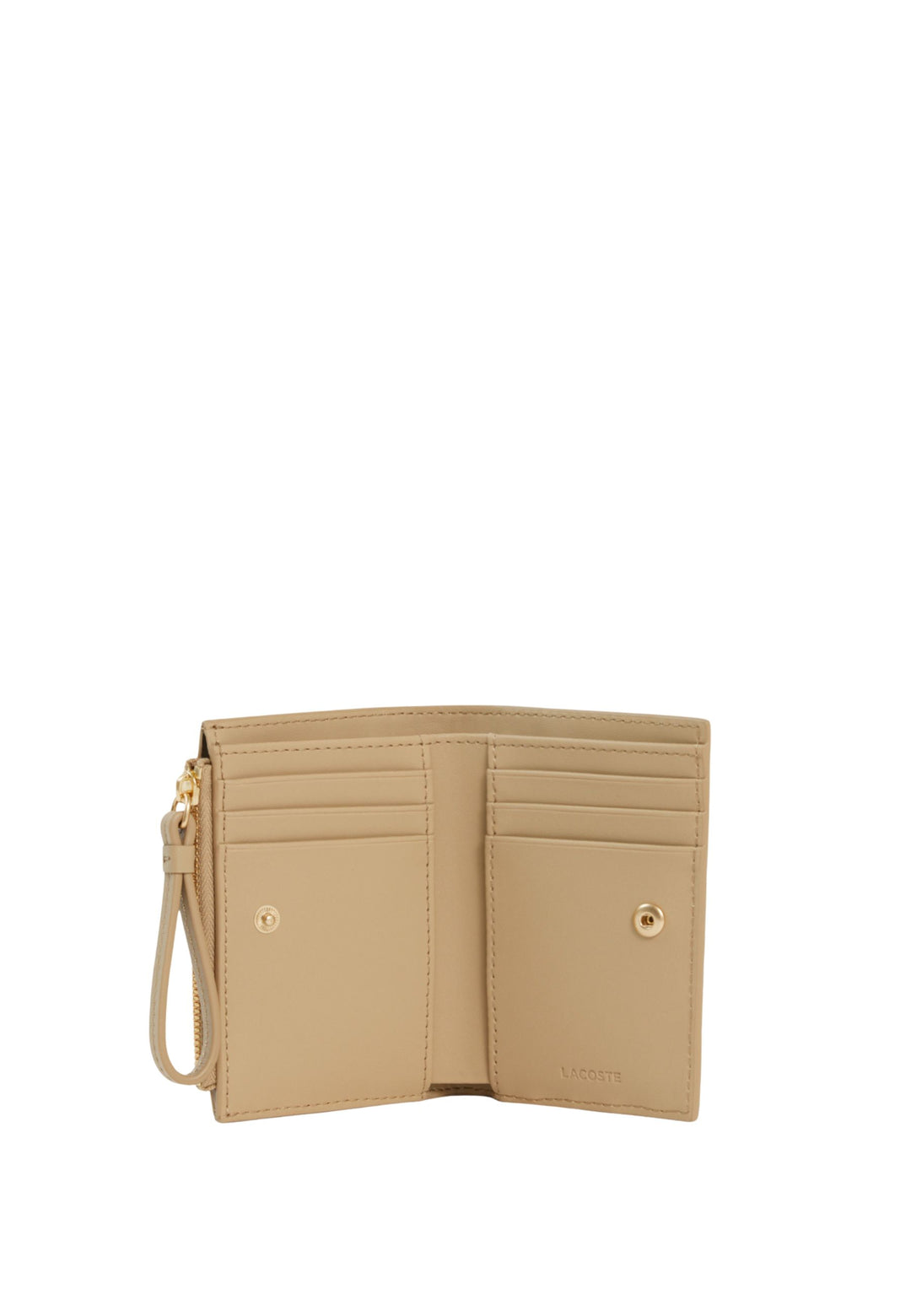 Porta-moedas Lacoste Crocodelle em Pele Viennois