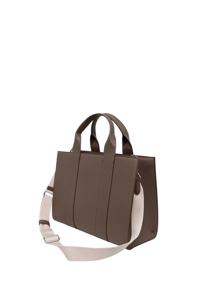 Karl Lagerfeld Shopper-Beutel Quadratisch genarbt Taupe