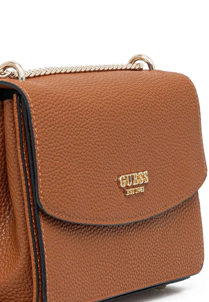Guess Borsa a tracolla Calista Top Zip Shou Caramel