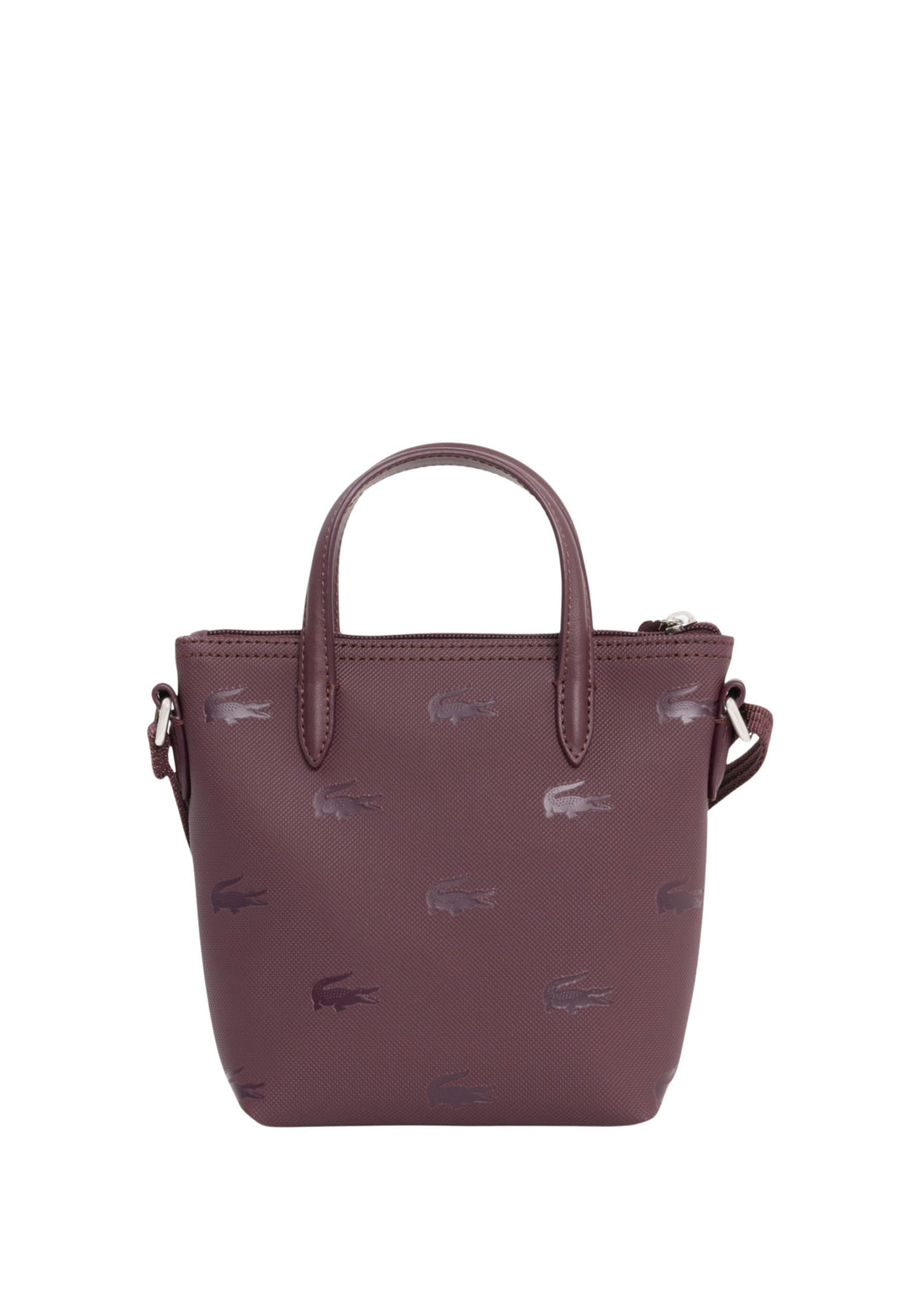 Lacoste Sac à main L.12.12 Concept Bordeaux Oxalis