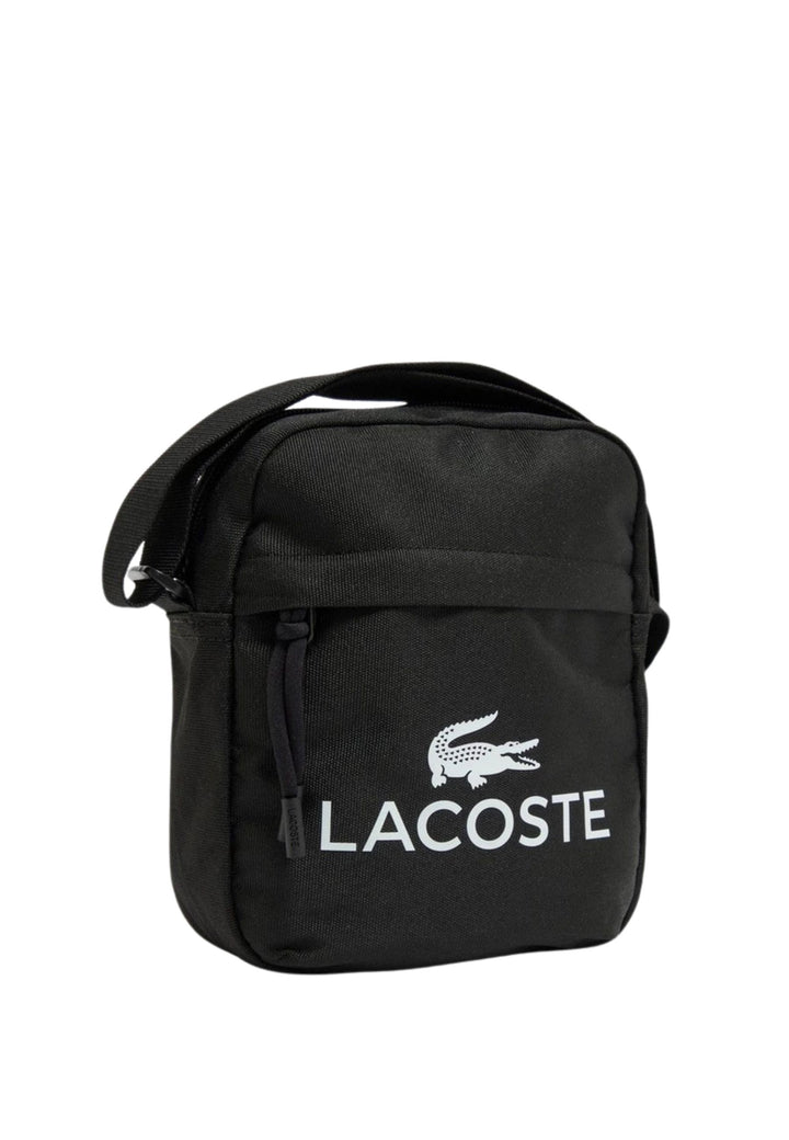 Lacoste Borsa a cartella Croc Sport Nero