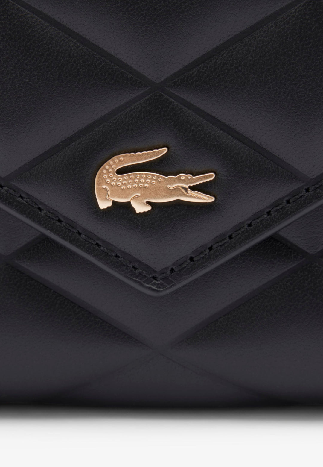 Lacoste Portefeuille Crocodelle Noir