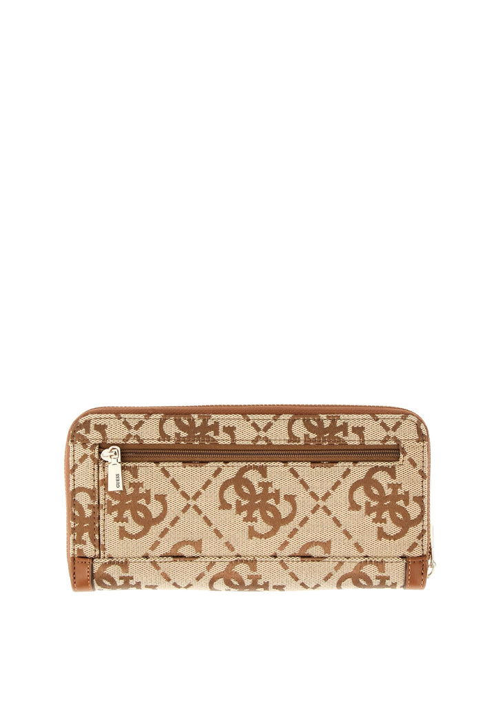 Guess Rees Portemonnaie / Portemonnaie Audrey Grand Monogramm Latte Logo