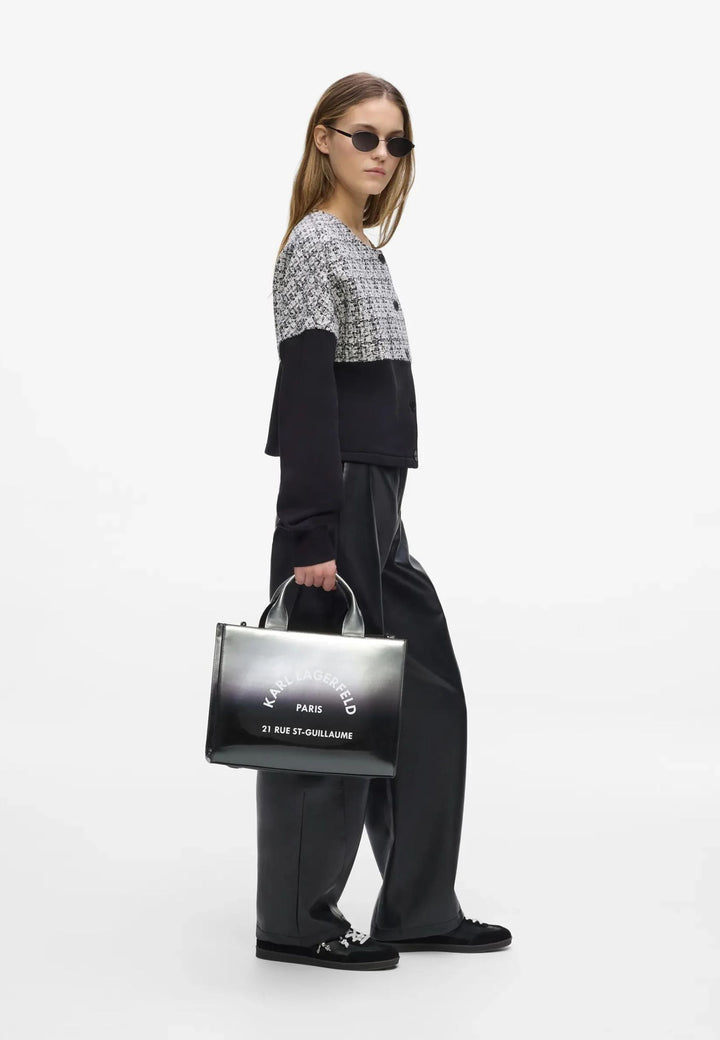 Karl Lagerfeld fyrkantig tote med gradient