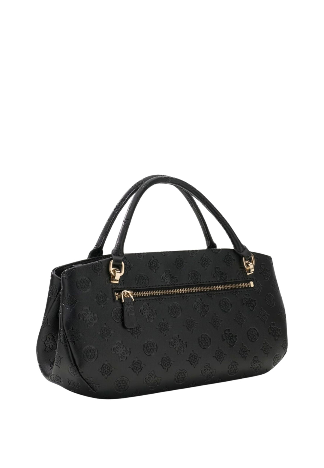 Guess Sac à Main Carmella 3 Compartiments Black Logo