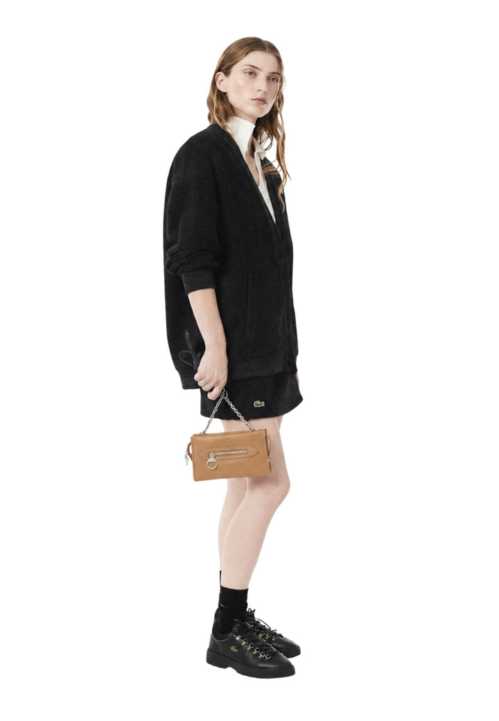 Lacoste Borsa mini a spalla Donna Celys Marrone Cookie