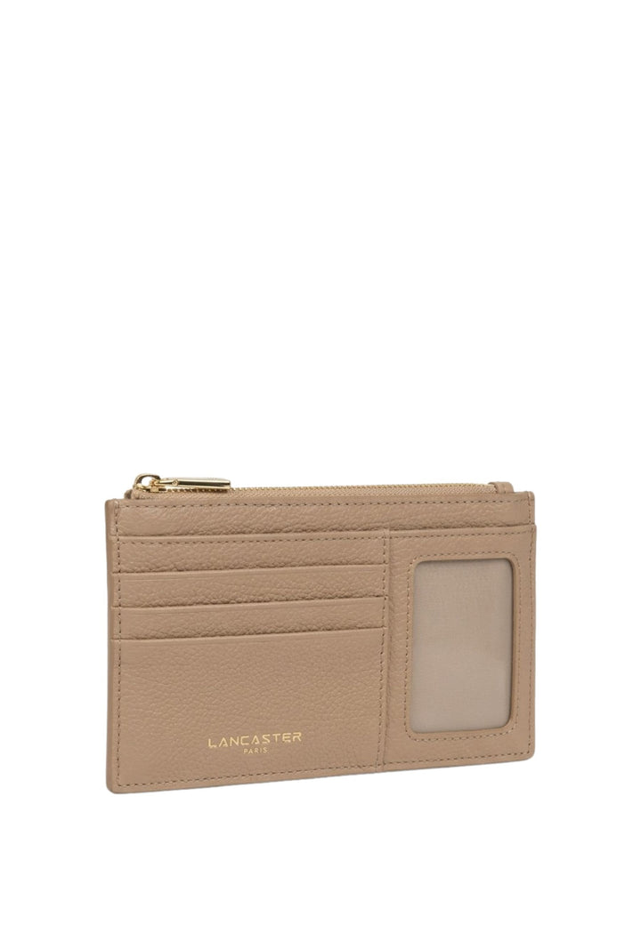 Lancaster Portacarte Con zip Dune Beige Scuro