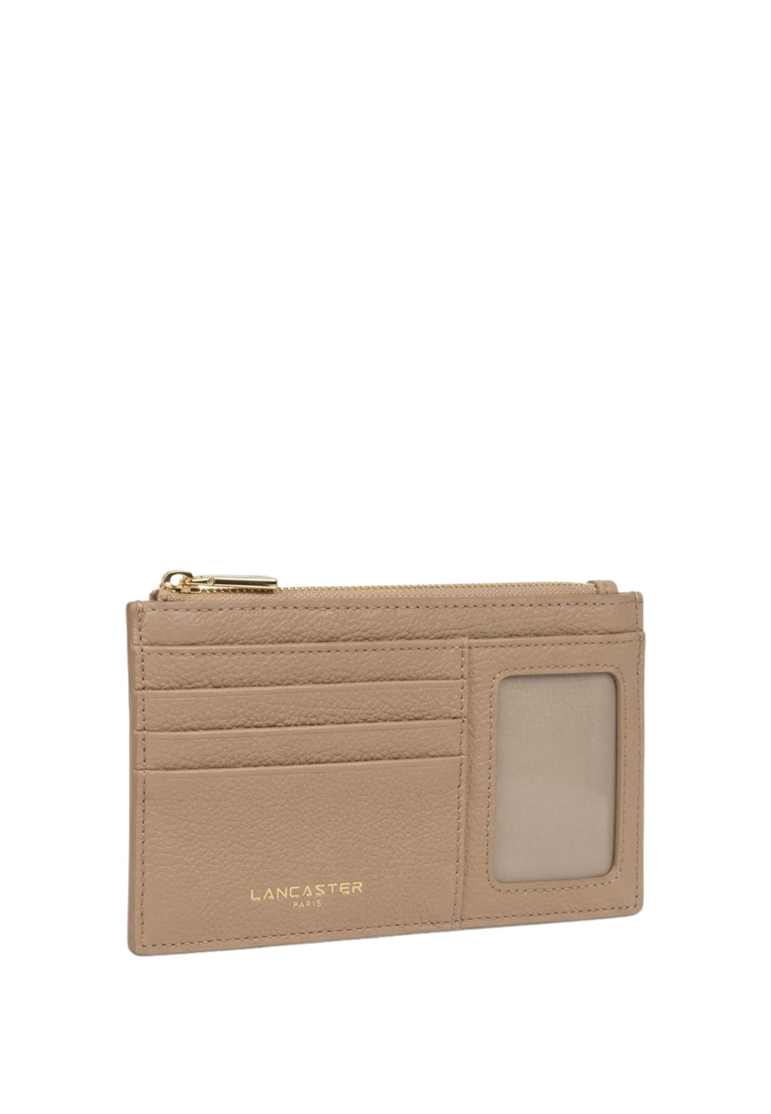 Lancaster Portacarte Con zip Dune Beige Scuro