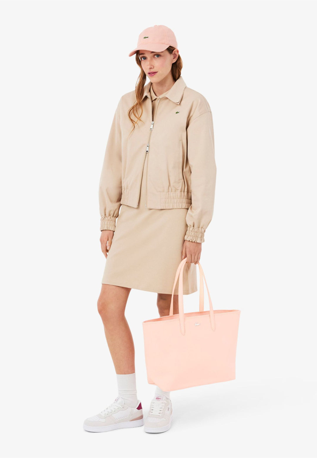 Bolso tote con cremallera Lacoste Anna Miami Angie