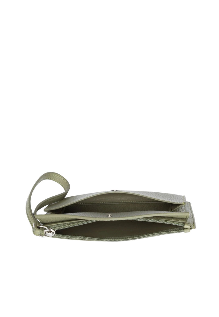 Lancaster Pochette Zippé Maya Double KBA 117-011 Azeitona
