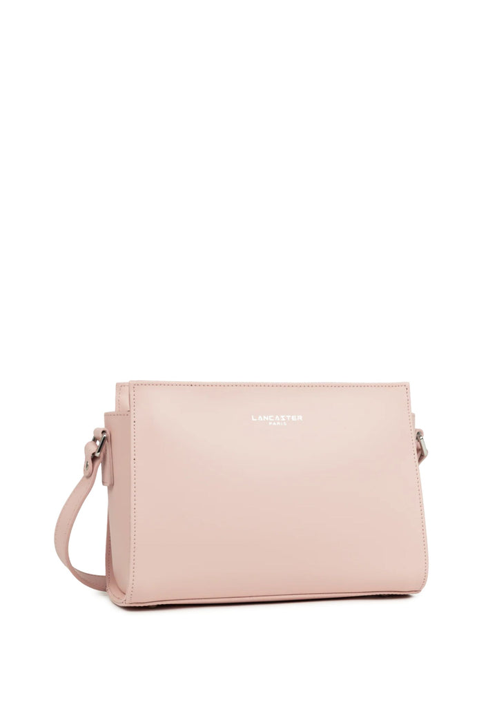 Lancaster Borsa a tracolla Zippée S Smooth Poudre