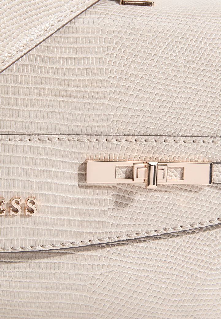 Guess Borsa a tracolla Melinda Triple Comp Light Taupe
