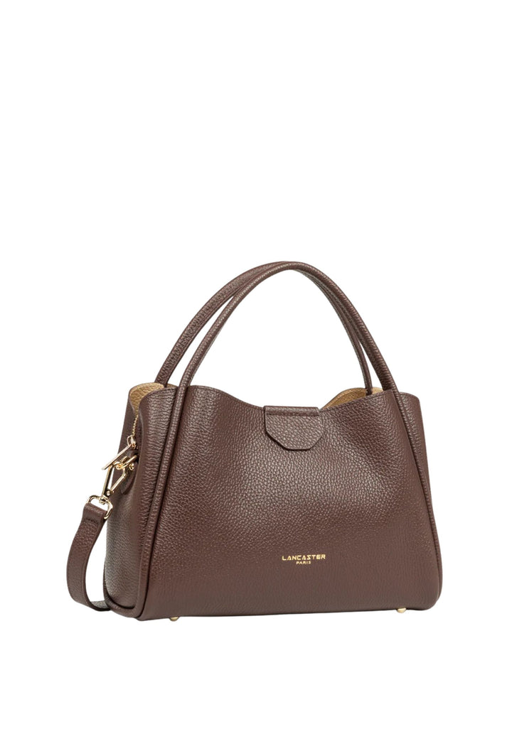 Lancaster Handtasche Aimantée M Ida Double Braun