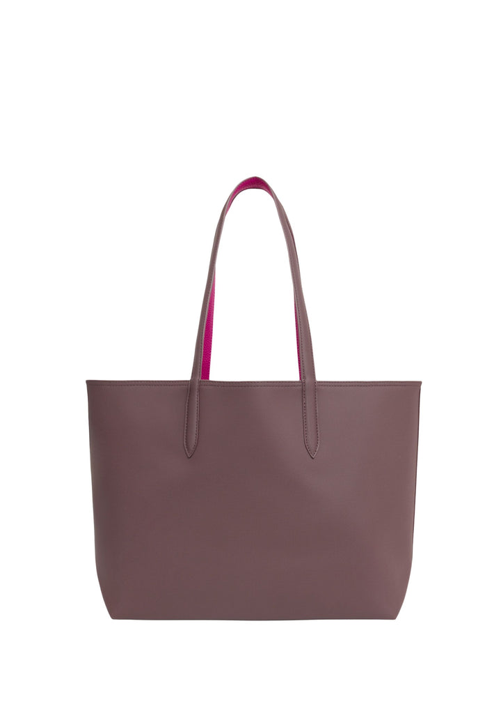 Mala Tote Anna Mulher Lacoste Oxalis Rubine