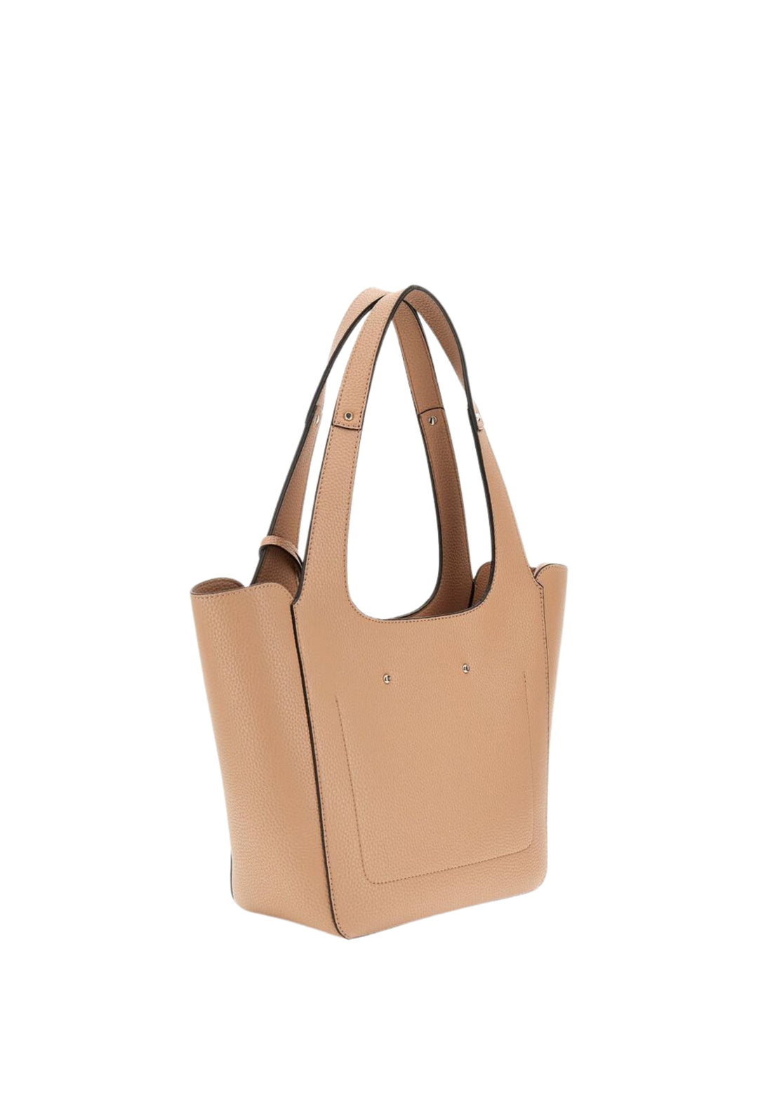 Borsa a tracolla Guess Anadela 3 scomparti Beige